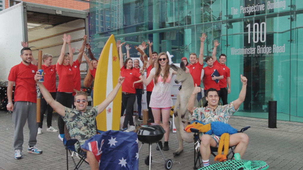 Australia day with john mason