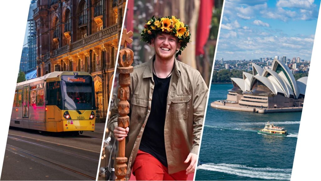 Angry Ginge sparked Manchester's move to Australia
